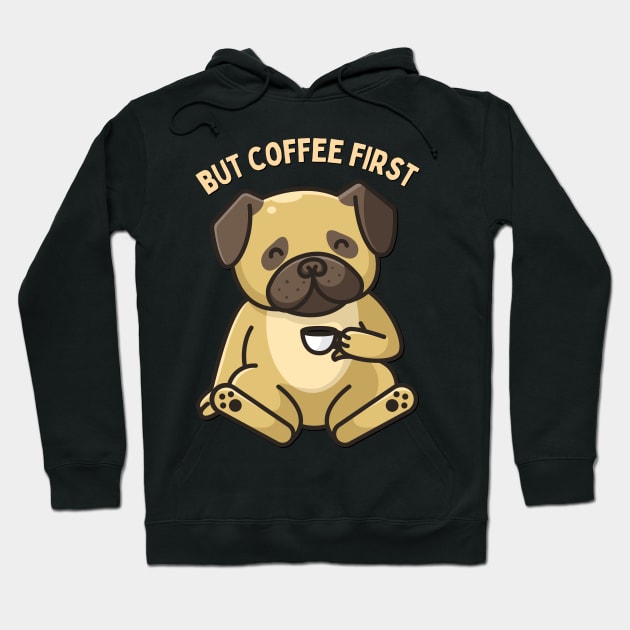 But Coffee First Sleepy cat I need coffee addict This Girl Runs On Caffeine And Sarcasm Hoodie by BoogieCreates